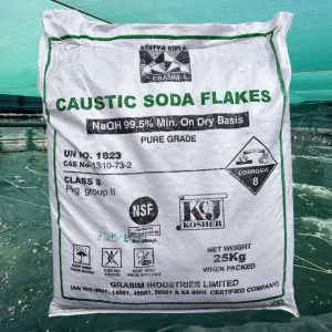 gi xút vảy xử lý môi trường 25kg